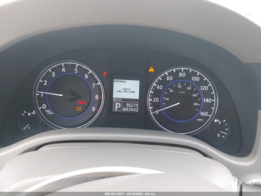 2011 Infiniti G37 VIN JN1CV6EL3BM261612 IAAI salvage auction — FRONT END, Salvage (Texas), sold $2,625 on 2026-07-15 (photo 7)