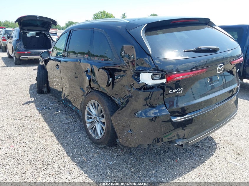 2024 Mazda Cx-90 VIN JM3KKCHD9R1121443 IAAI salvage auction — SIDE, Salvage (Idaho), sold $7,250 on 2026-08-26 (photo 3)