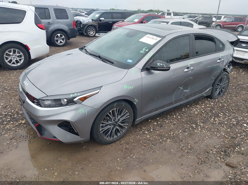 2024 Kia Forte VIN 3KPF54AD8RE731980 IAAI salvage auction — LEFT SIDE, Salvage Title, sold $6,250 on 2026-07-28 (photo 2)