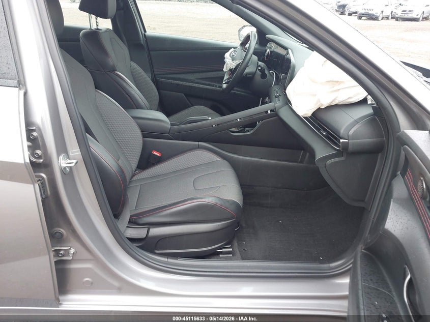 2023 Hyundai Elantra VIN KMHLR4AF7PU525052 IAAI salvage auction — FRONT END, Mv-907A (New York), sold $4,150 on 2026-07-21 (photo 5)