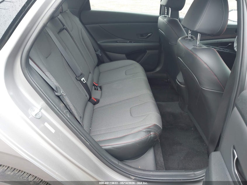 2023 Hyundai Elantra VIN KMHLR4AF7PU525052 IAAI salvage auction — FRONT END, Mv-907A (New York), sold $4,150 on 2026-07-21 (photo 8)