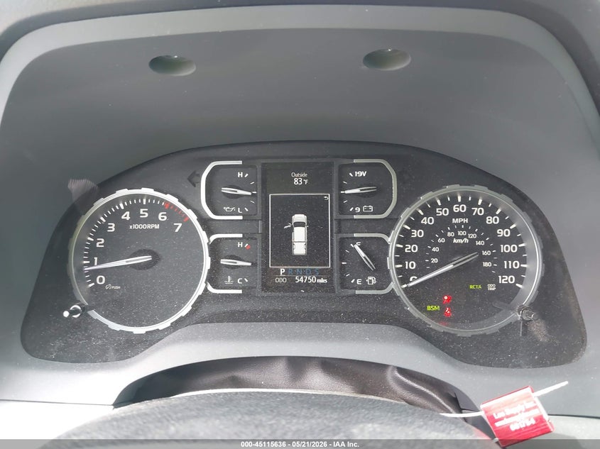 2021 Toyota Tundra VIN 5TFAY5F15MX024933 IAAI salvage auction — LEFT SIDE, Original (Texas), sold $23,650 on 2026-07-16 (photo 7)