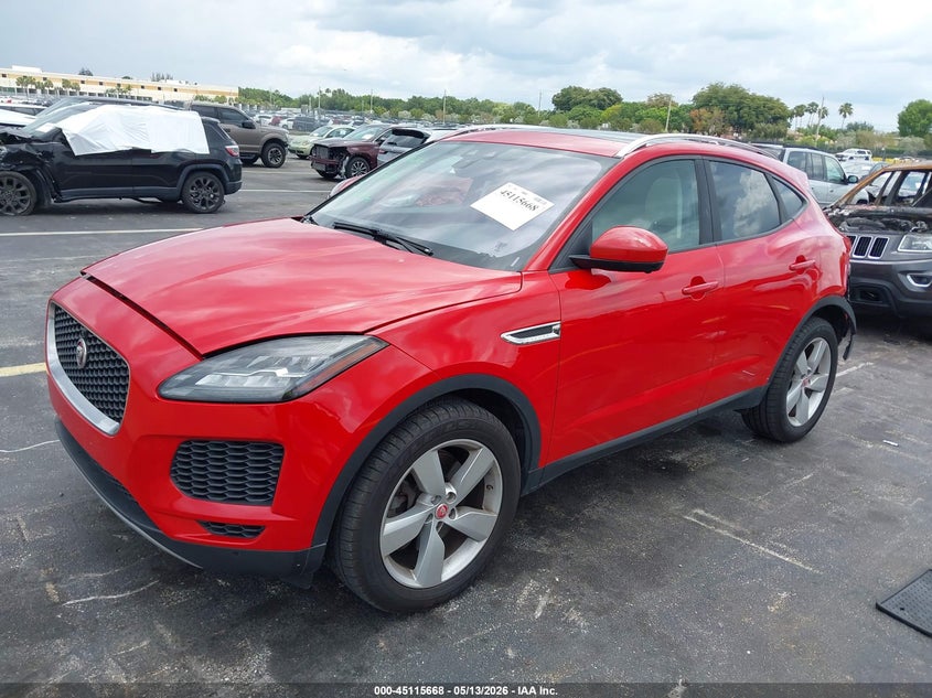 2020 Jaguar E-pace VIN SADFK2FX5L1Z82065 IAAI salvage auction — REAR END, Rebuildable (Florida), sold $5,250 on 2026-08-01 (photo 2)