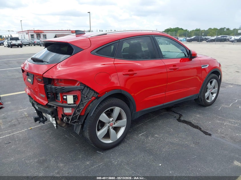 2020 Jaguar E-pace VIN SADFK2FX5L1Z82065 IAAI salvage auction — REAR END, Rebuildable (Florida), sold $5,250 on 2026-08-01 (photo 4)