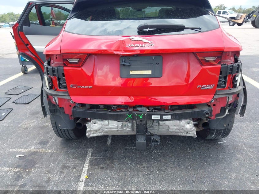 2020 Jaguar E-pace VIN SADFK2FX5L1Z82065 IAAI salvage auction — REAR END, Rebuildable (Florida), sold $5,250 on 2026-08-01 (photo 6)