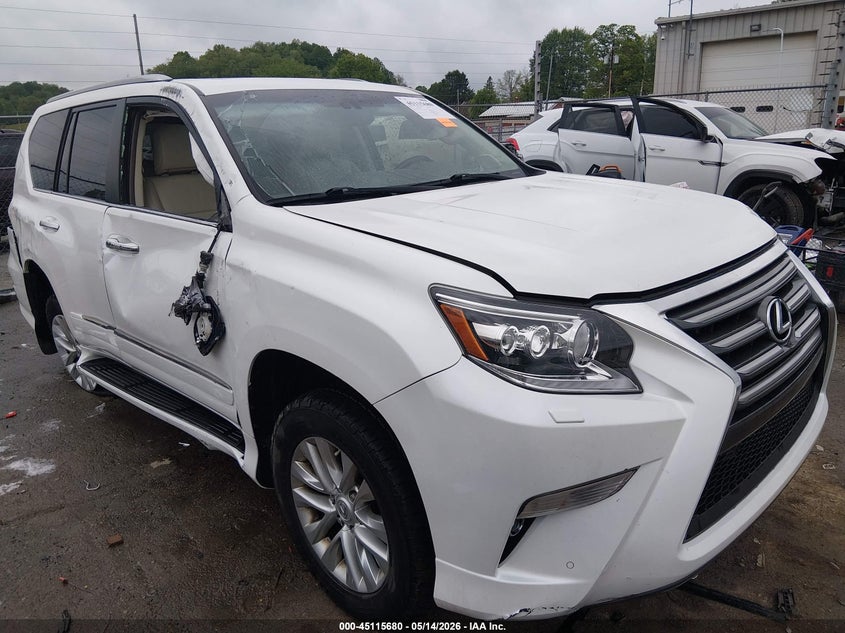 2018 Lexus Gx VIN JTJBM7FX4J5208653 IAAI salvage auction — ROLLOVER, Salvage (West Virginia), sold $9,100 on 2026-07-30 (photo 1)