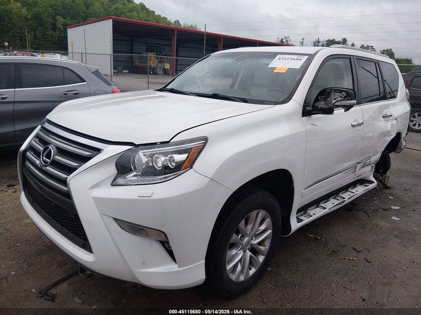 2018 Lexus Gx VIN JTJBM7FX4J5208653 IAAI salvage auction — ROLLOVER, Salvage (West Virginia), sold $9,100 on 2026-07-30 (photo 2)