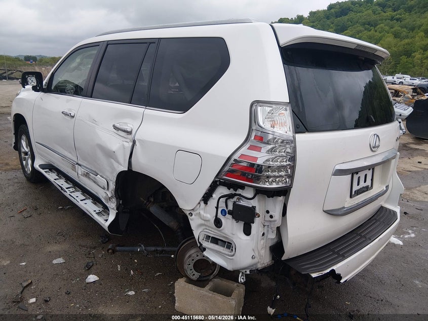2018 Lexus Gx VIN JTJBM7FX4J5208653 IAAI salvage auction — ROLLOVER, Salvage (West Virginia), sold $9,100 on 2026-07-30 (photo 3)