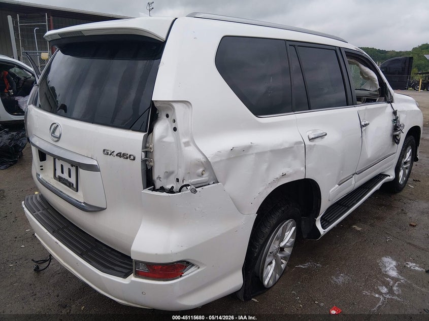 2018 Lexus Gx VIN JTJBM7FX4J5208653 IAAI salvage auction — ROLLOVER, Salvage (West Virginia), sold $9,100 on 2026-07-30 (photo 4)