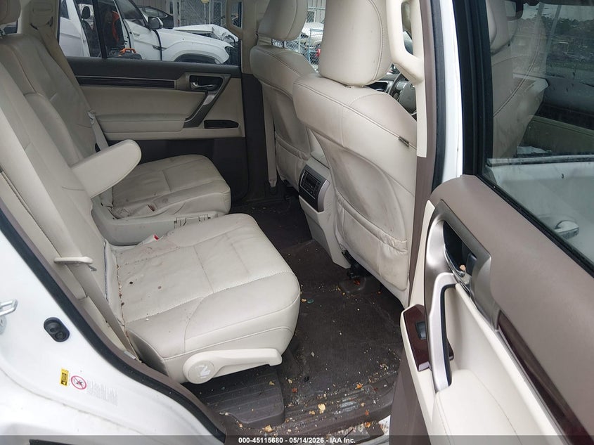 2018 Lexus Gx VIN JTJBM7FX4J5208653 IAAI salvage auction — ROLLOVER, Salvage (West Virginia), sold $9,100 on 2026-07-30 (photo 8)