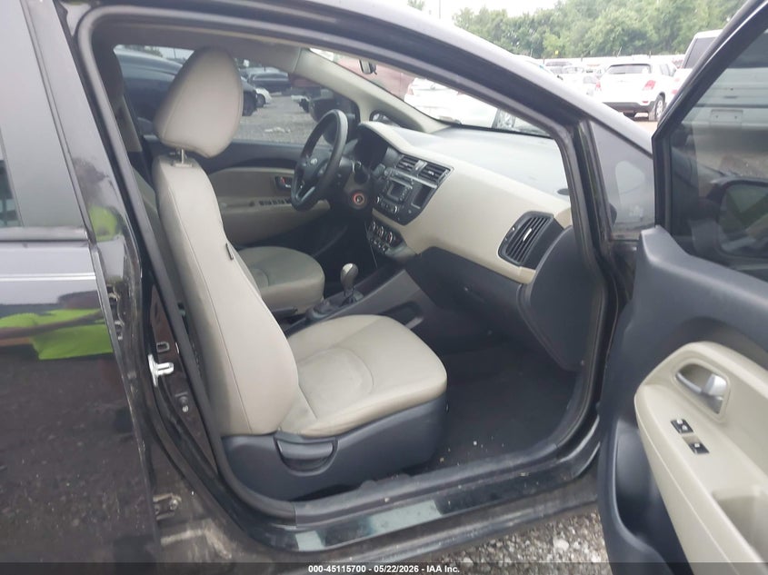 2014 Kia Rio VIN KNADM4A38E6396430 IAAI salvage auction — NORMAL WEAR, Clear (Missouri), sold $475 on 2026-07-13 (photo 5)