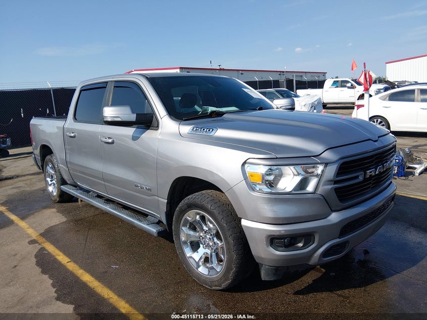 2019 Ram 1500 VIN 1C6SRFFT9KN649425 IAAI salvage auction — SIDE, Salvage (South Carolina), sold $5,900 on 2026-07-18 (photo 1)