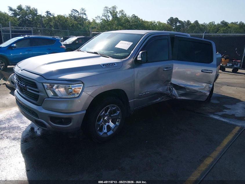2019 Ram 1500 VIN 1C6SRFFT9KN649425 IAAI salvage auction — SIDE, Salvage (South Carolina), sold $5,900 on 2026-07-18 (photo 2)