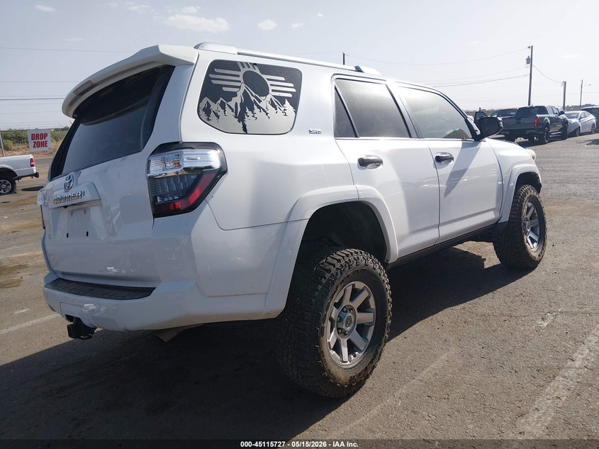 2014 Toyota 4runner VIN JTEZU5JR1E5069808 IAAI salvage auction — LEFT FRONT, Salvage (New Mexico), sold $4,050 on 2026-07-29 (photo 4)