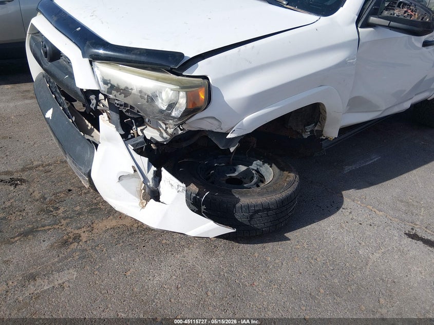 2014 Toyota 4runner VIN JTEZU5JR1E5069808 IAAI salvage auction — LEFT FRONT, Salvage (New Mexico), sold $4,050 on 2026-07-29 (photo 6)