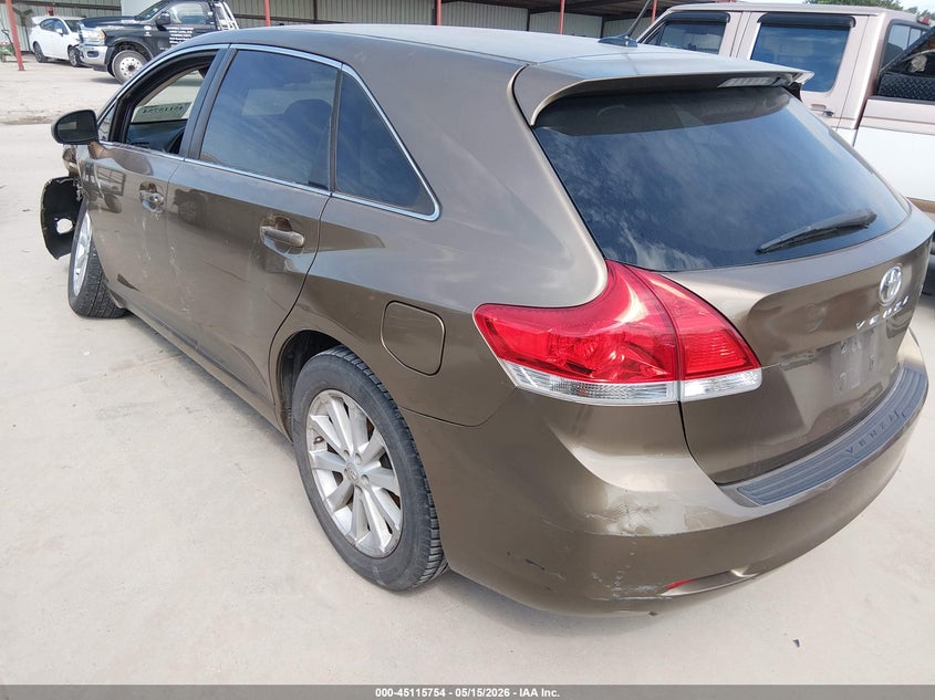 2009 Toyota Venza VIN 4T3ZE11A99U008662 IAAI salvage auction — LEFT FRONT, Original (Texas), sold $1,700 on 2026-07-09 (photo 3)