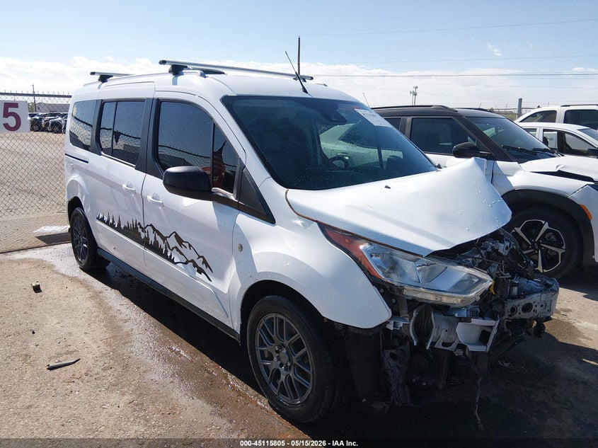 2019 Ford Transit VIN NM0GE9F25K1405102 IAAI salvage auction — FRONT END, Original (Texas), sold $3,000 on 2026-07-15 (photo 1)