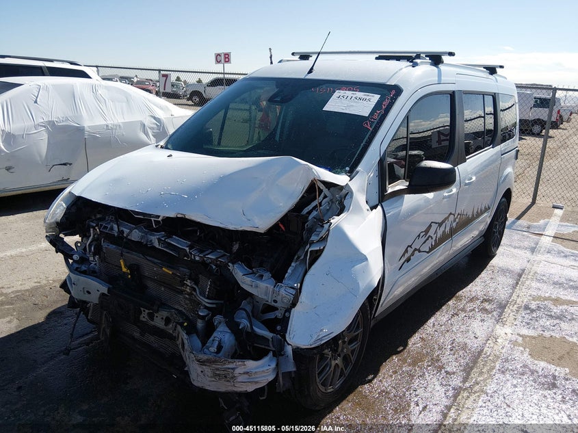 2019 Ford Transit VIN NM0GE9F25K1405102 IAAI salvage auction — FRONT END, Original (Texas), sold $3,000 on 2026-07-15 (photo 2)