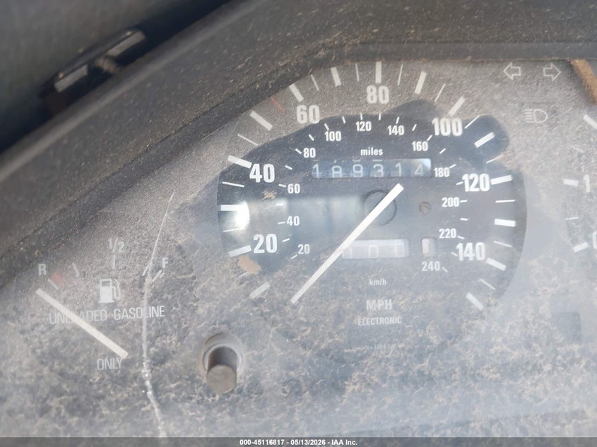 1987 BMW 3 series VIN WBABB130XH1926512 IAAI salvage auction — NORMAL WEAR, Original (Texas), sold $1,400 on 2026-08-12 (photo 7)