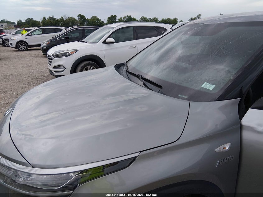 2021 Kia Seltos VIN KNDEPCAA9M7100427 IAAI salvage auction — HAIL, Clear (Missouri), sold $6,725 on 2026-07-13 (photo 6)
