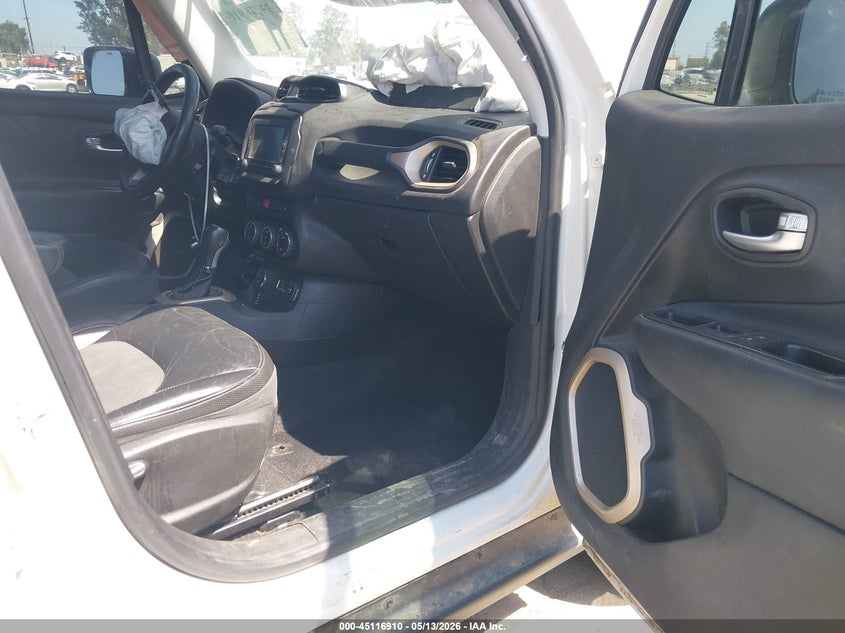 2017 Jeep Renegade VIN ZACCJBCB5HPE85356 IAAI salvage auction — FRONT & REAR, Salvage (California), sold $900 on 2026-07-08 (photo 5)