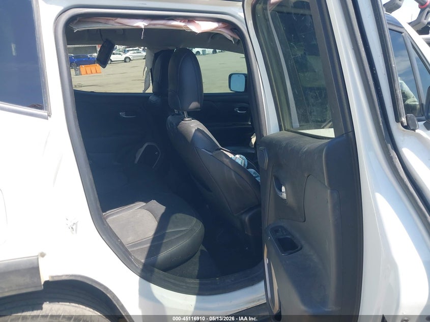 2017 Jeep Renegade VIN ZACCJBCB5HPE85356 IAAI salvage auction — FRONT & REAR, Salvage (California), sold $900 on 2026-07-08 (photo 8)