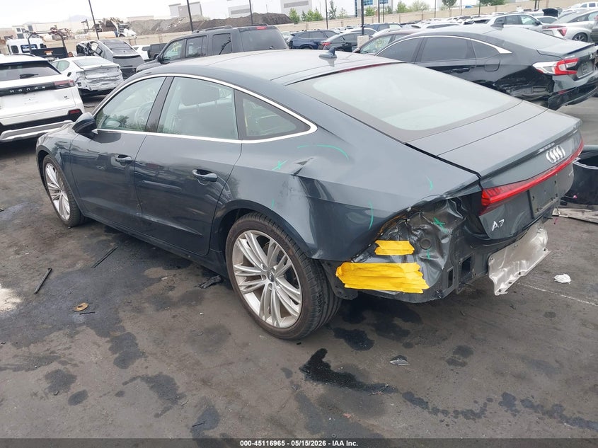 2019 Audi A7 VIN WAUS2AF24KN117729 IAAI salvage auction — REAR END, Salvage Title, sold $18,350 on 2026-08-28 (photo 3)