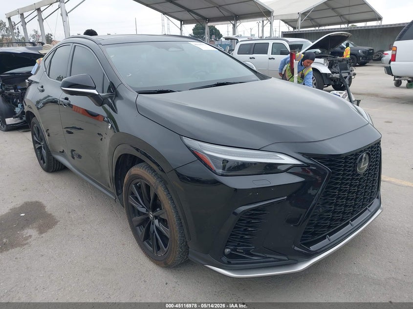 2022 Lexus Nx VIN JTJKGCEZ8N2004903 IAAI salvage auction — REAR END, Salvage (Utah), sold $21,600 on 2026-07-29 (photo 1)