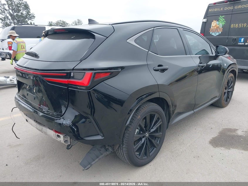 2022 Lexus Nx VIN JTJKGCEZ8N2004903 IAAI salvage auction — REAR END, Salvage (Utah), sold $21,600 on 2026-07-29 (photo 4)