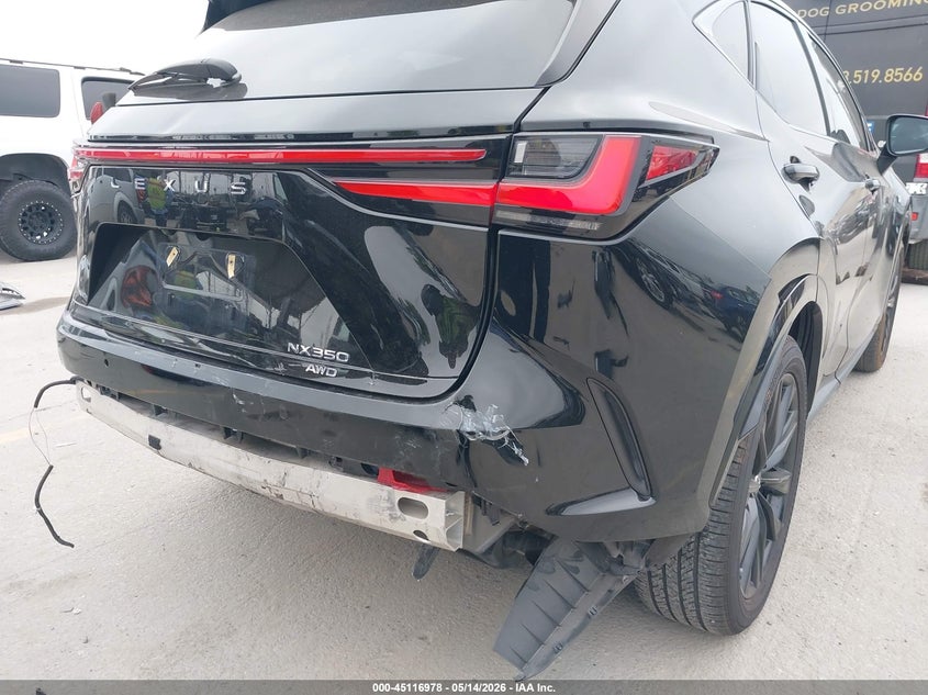 2022 Lexus Nx VIN JTJKGCEZ8N2004903 IAAI salvage auction — REAR END, Salvage (Utah), sold $21,600 on 2026-07-29 (photo 6)