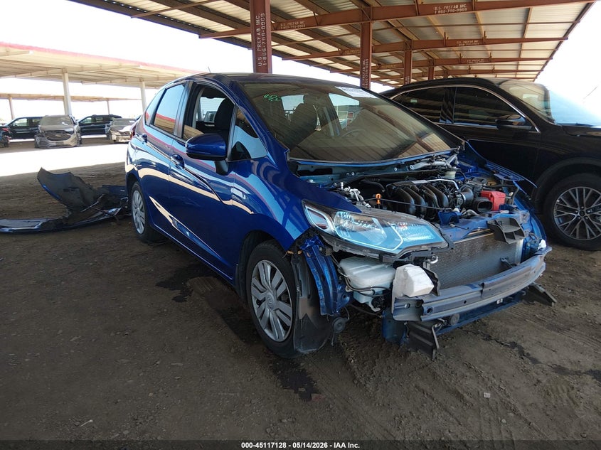 2016 Honda Fit VIN JHMGK5H53GS009486 IAAI salvage auction — FRONT END, Salvage (Arizona), sold $2,800 on 2026-07-28 (photo 1)