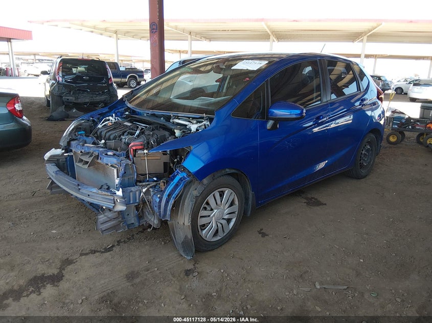 2016 Honda Fit VIN JHMGK5H53GS009486 IAAI salvage auction — FRONT END, Salvage (Arizona), sold $2,800 on 2026-07-28 (photo 2)