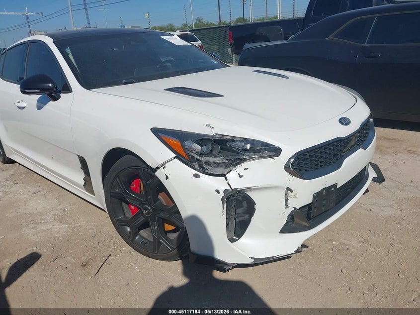2020 Kia Stinger VIN KNAE55LC5L6075415 IAAI salvage auction — RIGHT SIDE, Salvage (Texas), sold $6,000 on 2026-07-29 (photo 6)
