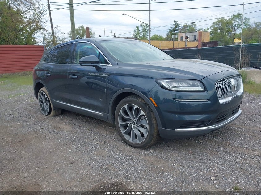 2023 Lincoln Nautilus VIN 2LMPJ8K9XPBL03995 IAAI salvage auction — REAR END, Salvage (Michigan), sold $25 on 2026-07-30 (photo 1)