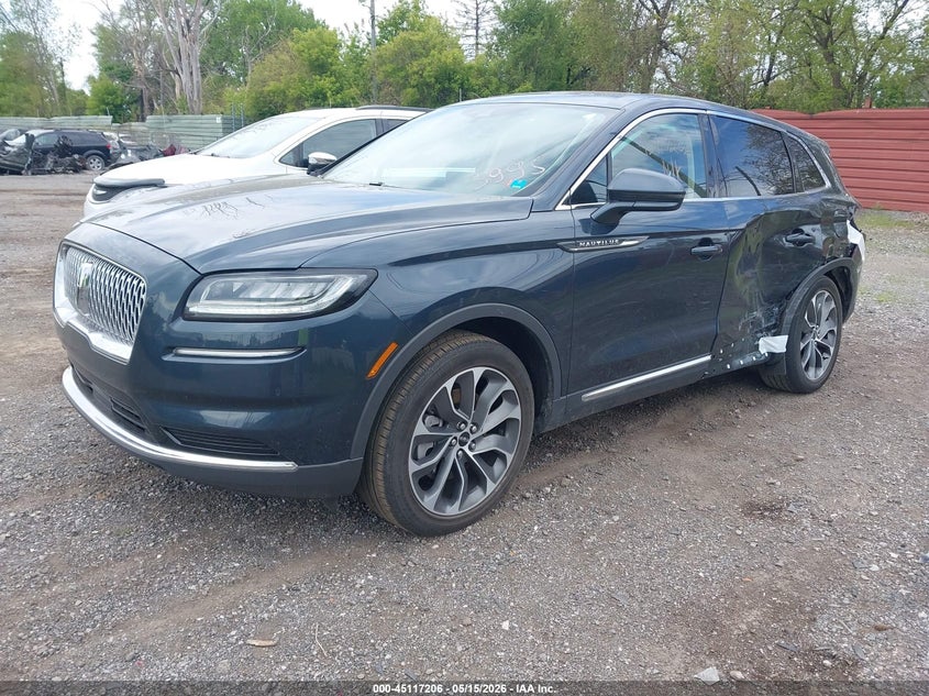 2023 Lincoln Nautilus VIN 2LMPJ8K9XPBL03995 IAAI salvage auction — REAR END, Salvage (Michigan), sold $25 on 2026-07-30 (photo 2)