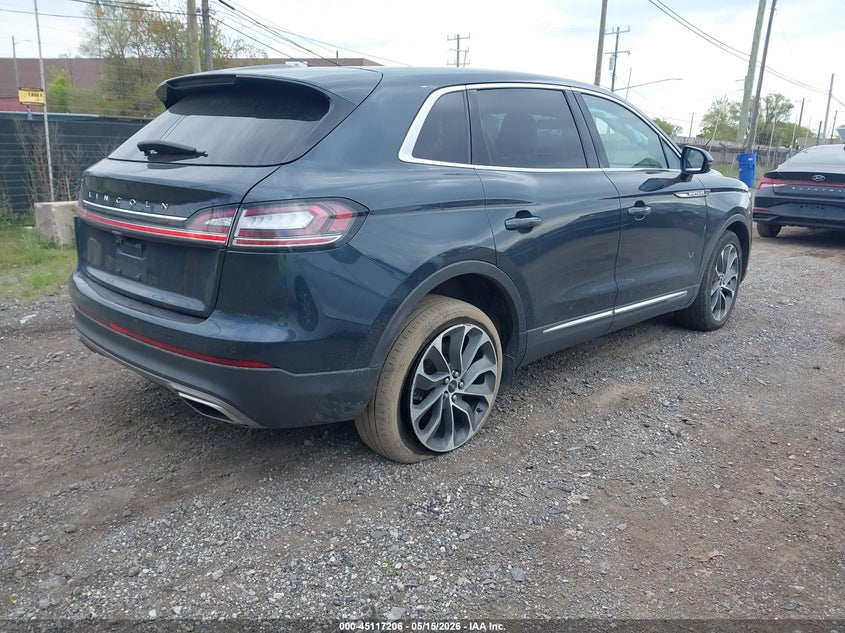 2023 Lincoln Nautilus VIN 2LMPJ8K9XPBL03995 IAAI salvage auction — REAR END, Salvage (Michigan), sold $25 on 2026-07-30 (photo 4)