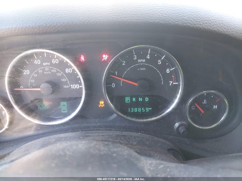 2017 Jeep Wrangler / VIN 1C4BJWDG4HL748289 IAAI salvage auction — FRONT END, Salvage (Georgia), sold $3,050 on 2026-07-09 (photo 7)