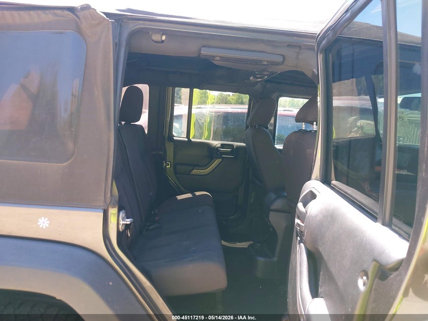 2017 Jeep Wrangler / VIN 1C4BJWDG4HL748289 IAAI salvage auction — FRONT END, Salvage (Georgia), sold $3,050 on 2026-07-09 (photo 8)