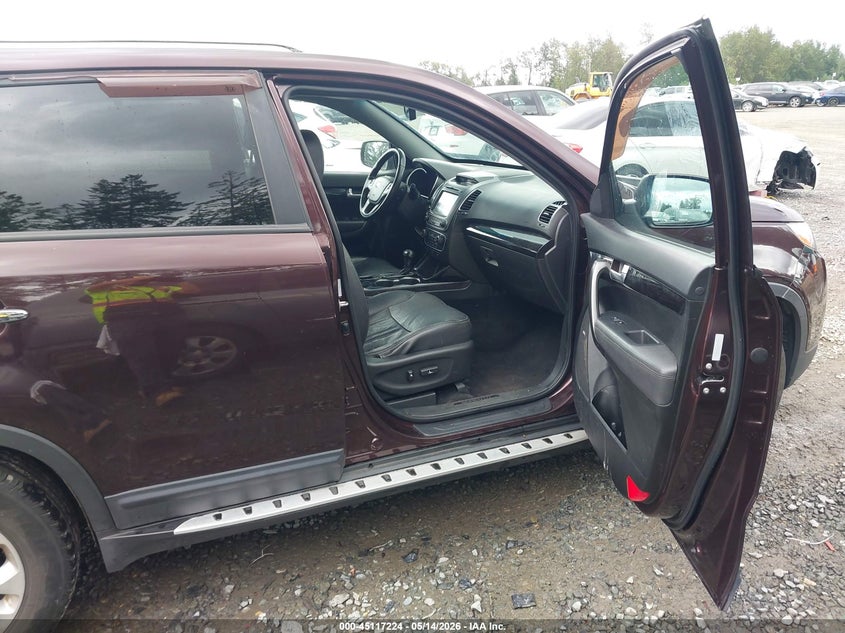 2014 Kia Sorento VIN 5XYKUDA75EG480764 IAAI salvage auction — REAR END, Bill Of Sale (Washington), sold $1,300 on 2026-07-22 (photo 5)