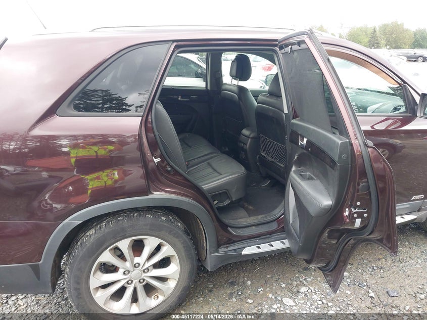 2014 Kia Sorento VIN 5XYKUDA75EG480764 IAAI salvage auction — REAR END, Bill Of Sale (Washington), sold $1,300 on 2026-07-22 (photo 8)