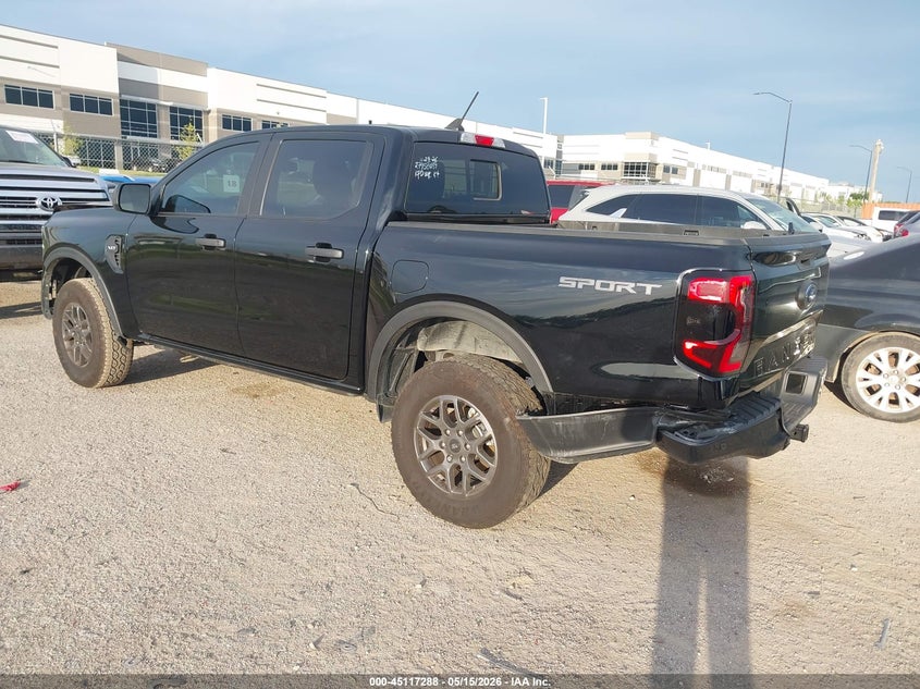2025 Ford Ranger VIN 1FTER4GH1SLE24786 IAAI salvage auction — FRONT & REAR, Original (Texas), sold $8,300 on 2026-07-28 (photo 3)