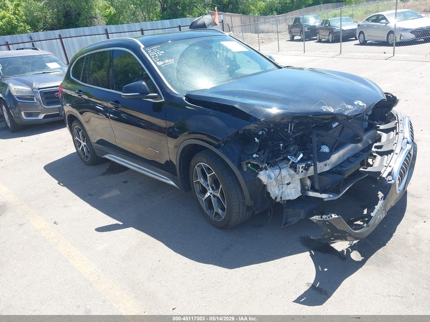 2016 BMW X1 VIN WBXHT3C3XGP884857 IAAI salvage auction — FRONT END, Salvage (Utah), sold $1,500 on 2026-07-30 (photo 1)