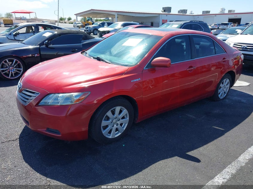 2007 Toyota Camry hybrid VIN JTNBB46K073036861 IAAI salvage auction — NORMAL WEAR, Clear (Idaho), sold $525 on 2026-07-17 (photo 2)