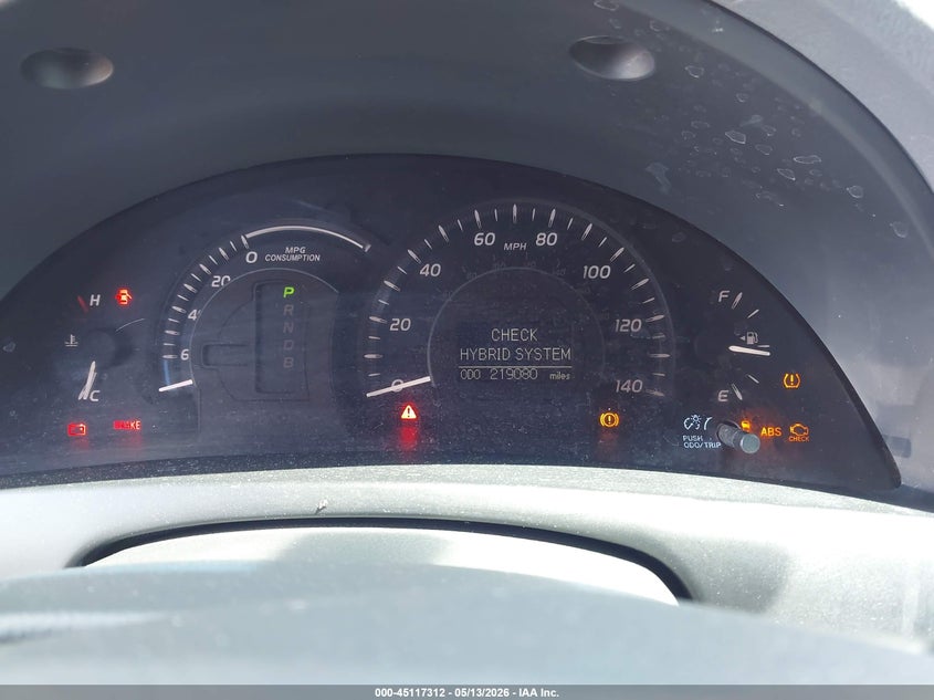 2007 Toyota Camry hybrid VIN JTNBB46K073036861 IAAI salvage auction — NORMAL WEAR, Clear (Idaho), sold $525 on 2026-07-17 (photo 7)