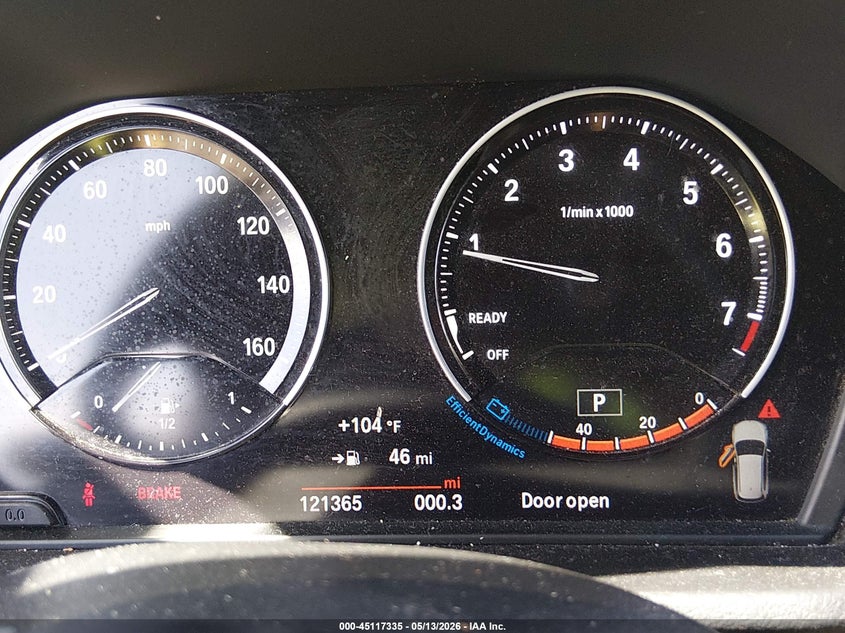 2018 BMW X1 VIN WBXHT3C35J3H33670 IAAI salvage auction — FRONT END, Salvage (Nevada), sold $3,000 on 2026-07-17 (photo 7)