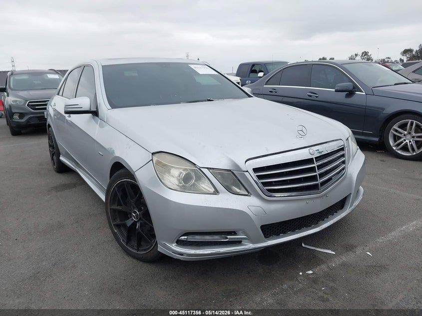 2012 Mercedes-benz E-klasse VIN WDDHF5KB2CA565058 IAAI salvage auction — NORMAL WEAR, Salvage (California), sold $1,200 on 2026-07-30 (photo 1)