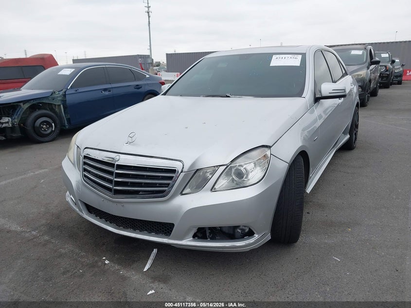 2012 Mercedes-benz E-klasse VIN WDDHF5KB2CA565058 IAAI salvage auction — NORMAL WEAR, Salvage (California), sold $1,200 on 2026-07-30 (photo 2)