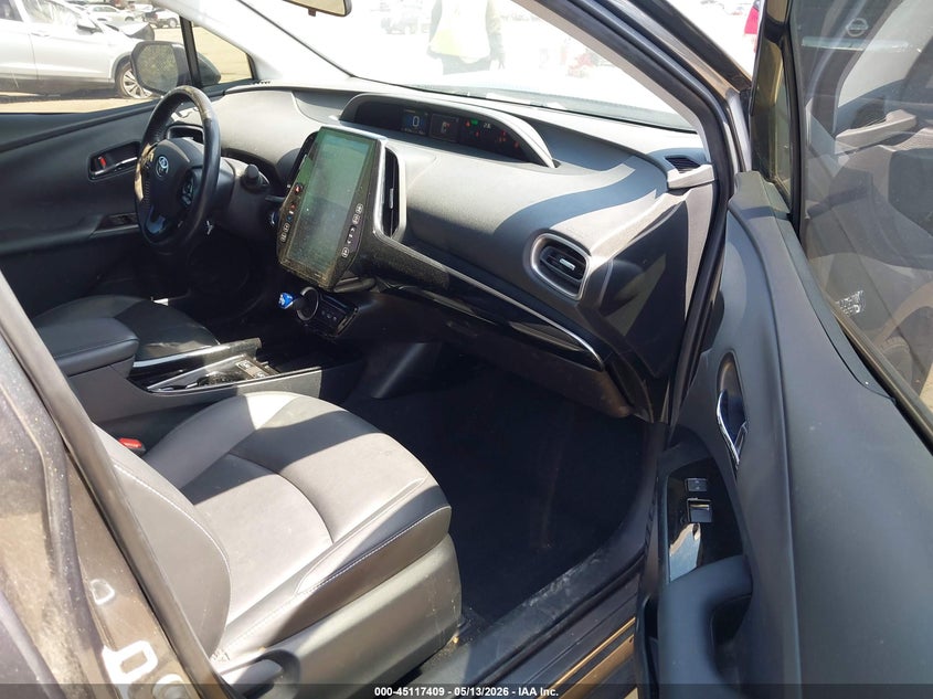 2021 Toyota Prius prime VIN JTDKAMFP2M3171483 IAAI salvage auction — FRONT & REAR, Salvage (California), sold $3,700 on 2026-07-15 (photo 5)