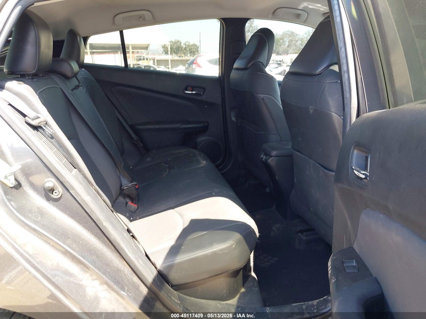 2021 Toyota Prius prime VIN JTDKAMFP2M3171483 IAAI salvage auction — FRONT & REAR, Salvage (California), sold $3,700 on 2026-07-15 (photo 8)