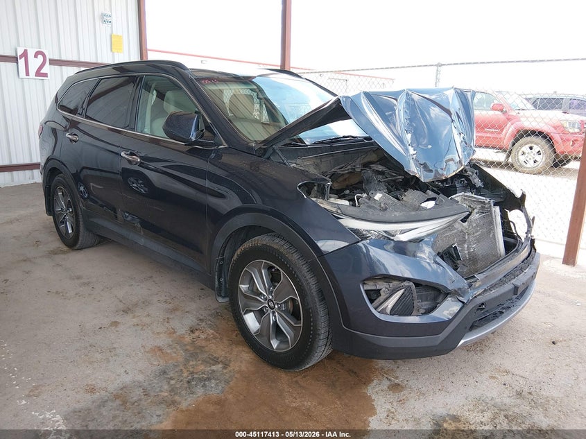 2014 Hyundai Santa fe VIN KM8SM4HFXEU087964 IAAI salvage auction — FRONT END, Salvage (Tennessee), sold $350 on 2026-07-08 (photo 1)